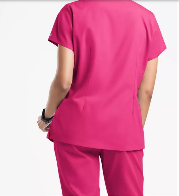 Butter-Soft Originals Women's 6-Pocket Scallop Neck Scrub Top