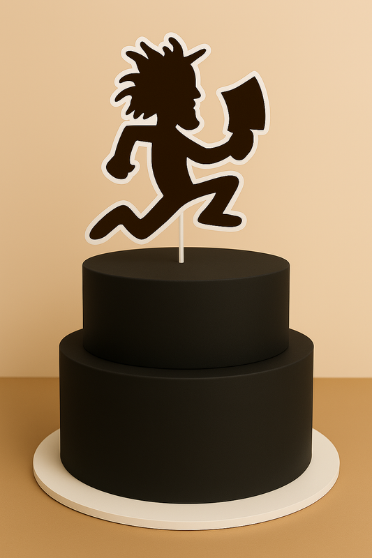 Insane Clown Cake Topper – Printable Party Decoration