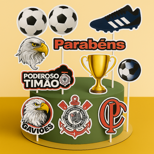 Corinthians Cake Topper – Printable Party Decoration