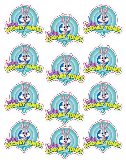 Baby Looney Tunes Box Characters – Printable Decoration