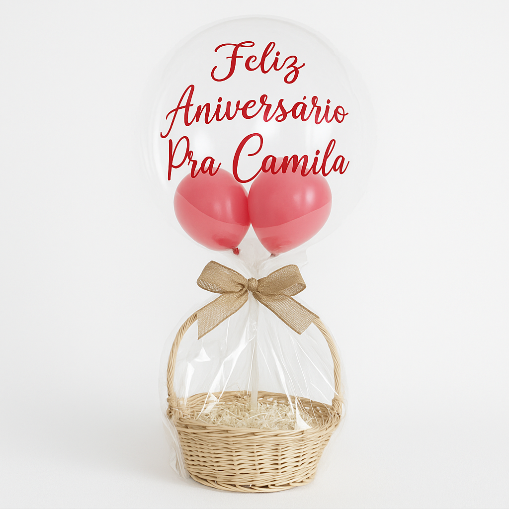 Luxury Balloon Gift Basket Base