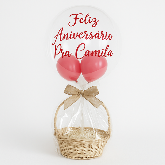 Luxury Balloon Gift Basket Base