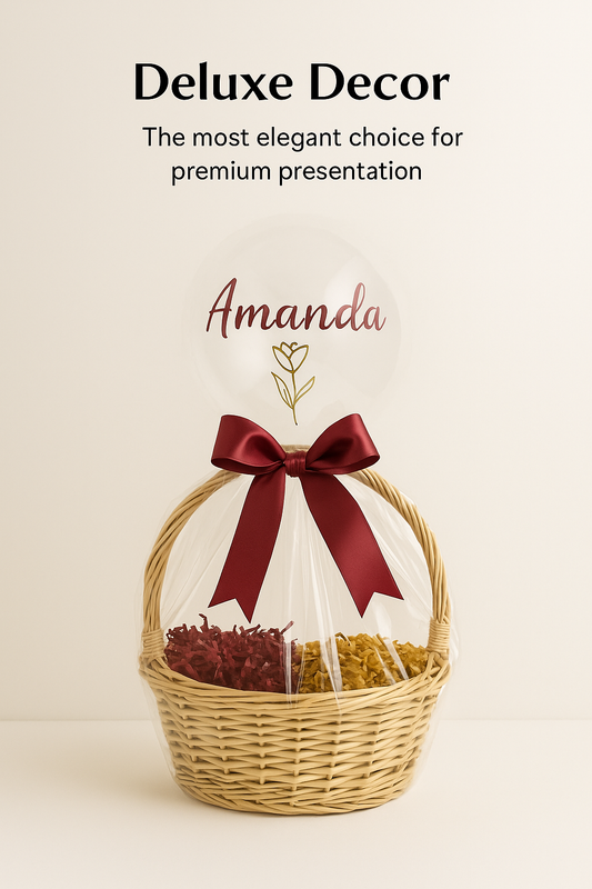 Deluxe Decor Basket