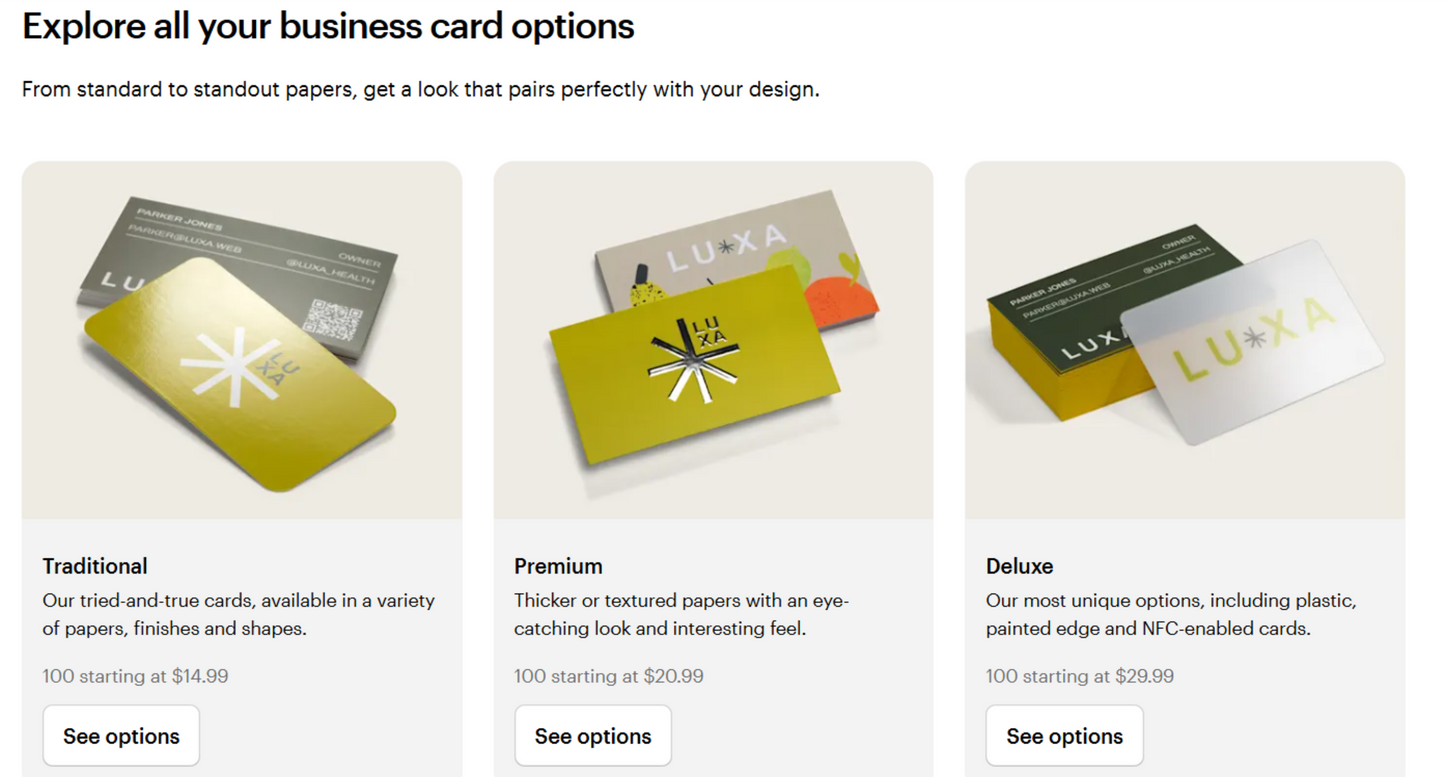 Business Card  14pt 4x0